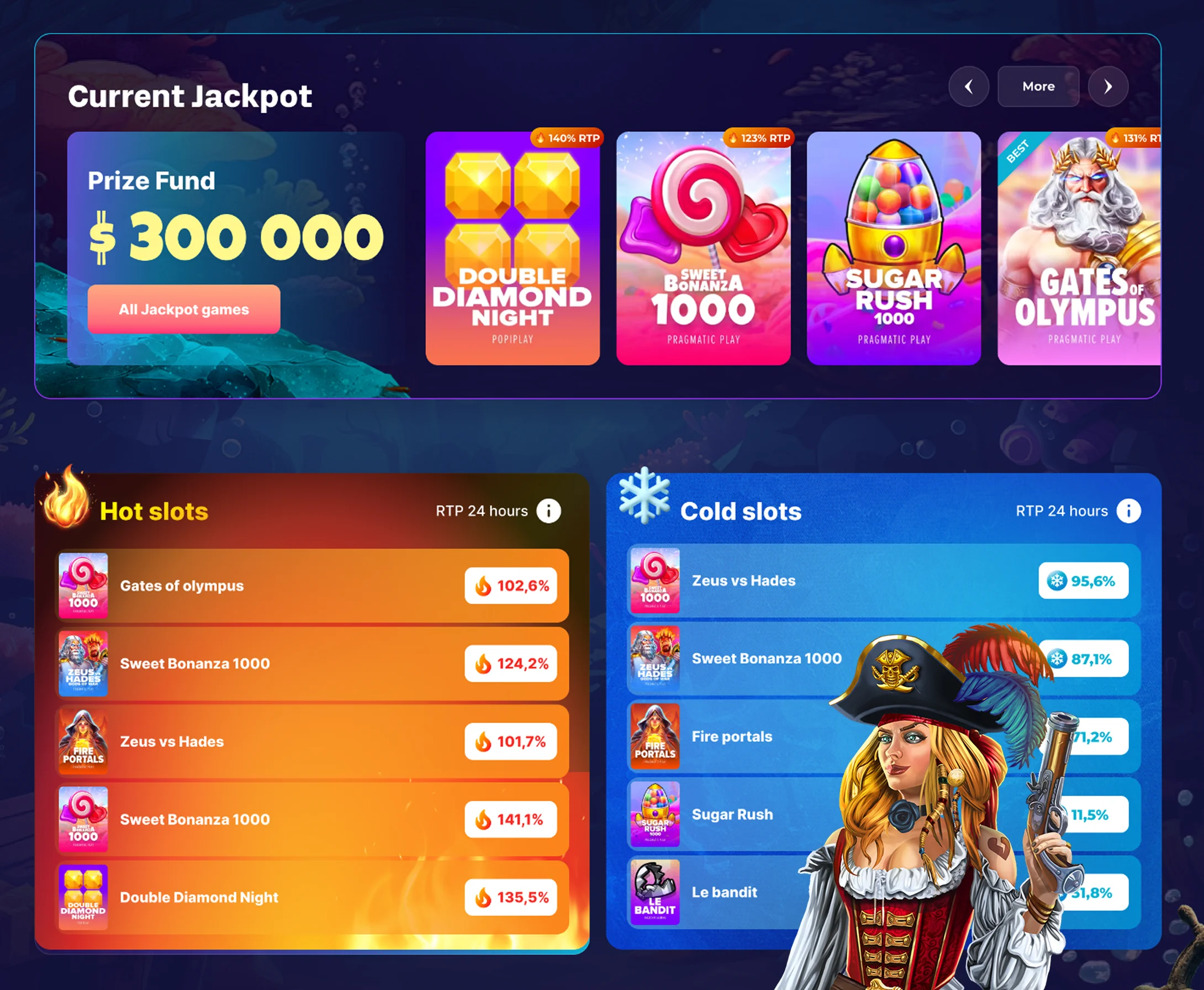 Triton Slots Popular Games